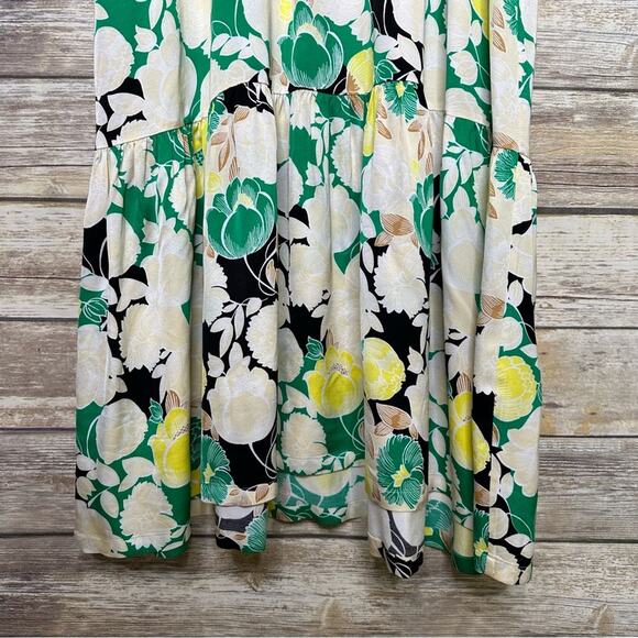 Rodebjer M Wanda Floral Print High/Low Dress stunning spring maxi - Picture 8 of 10